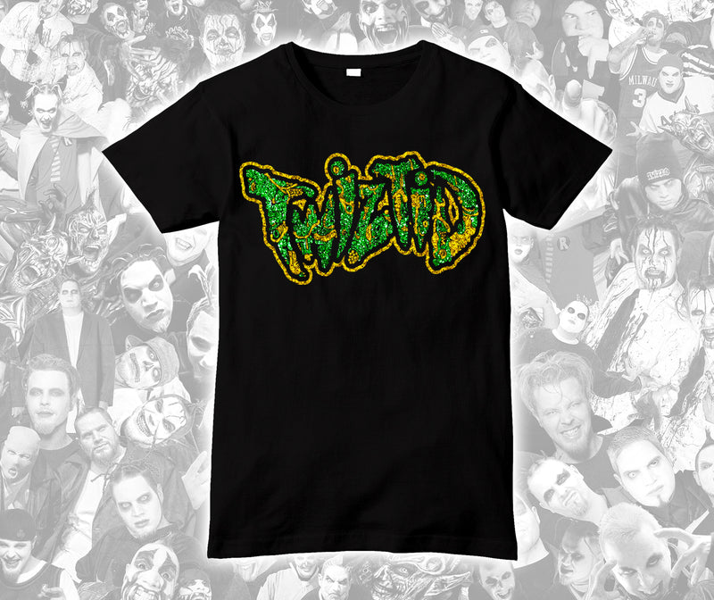 Twiztid Insignia Collection The Green Book Glitter Shirt