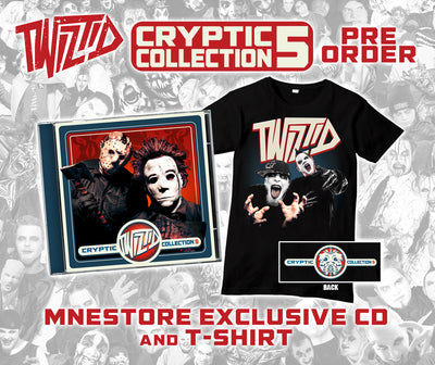 Twiztid "Cryptic Collection 5" Serial Killaz Edition CD & Shirt Bundle