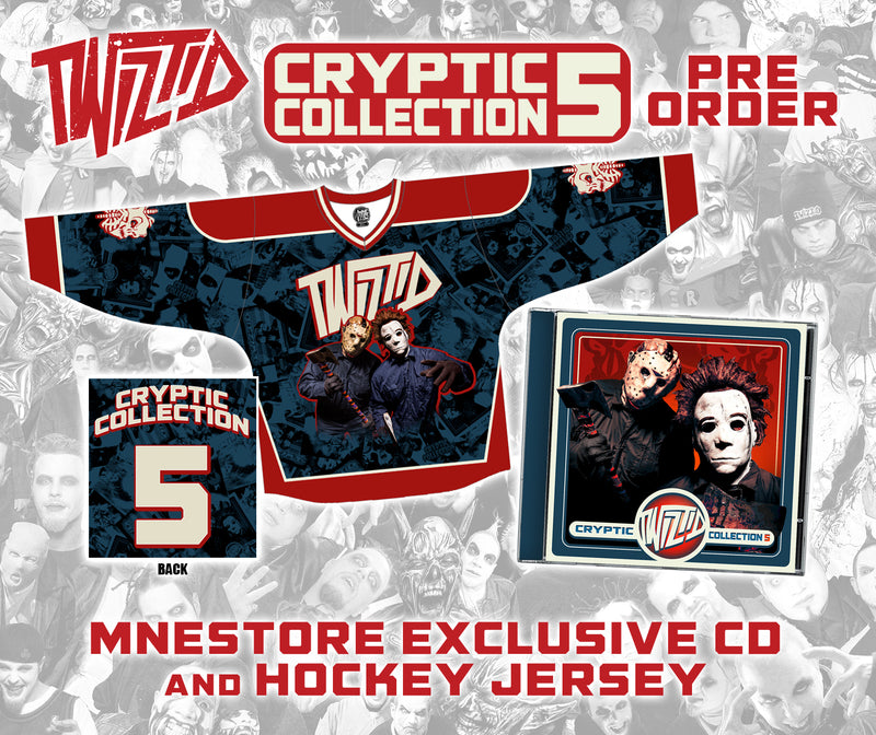 Twiztid "Cryptic Collection 5" Serial Killaz Edition CD & Jersey Bundle