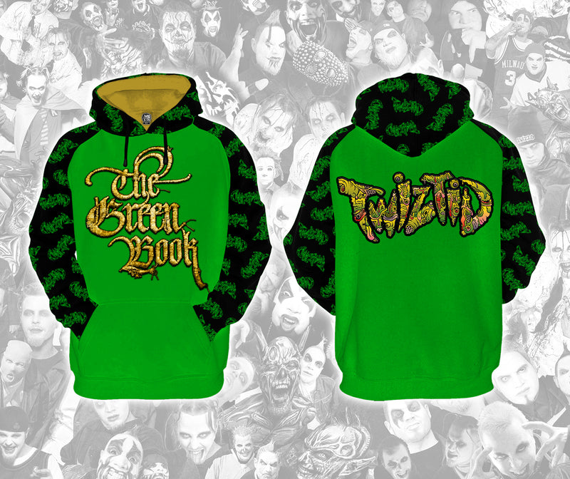 Twiztid "The Green Book" Guts Logo Sublimated Hoodie