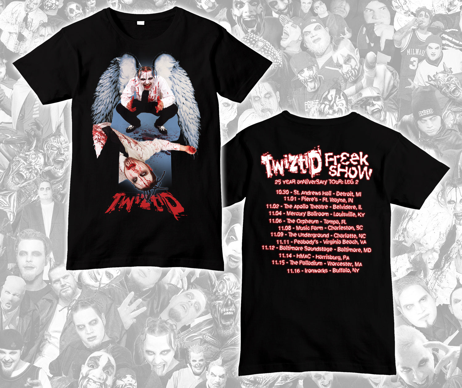 Freek Show 25 Year *LEG 2* Tour Shirt – MNE Store