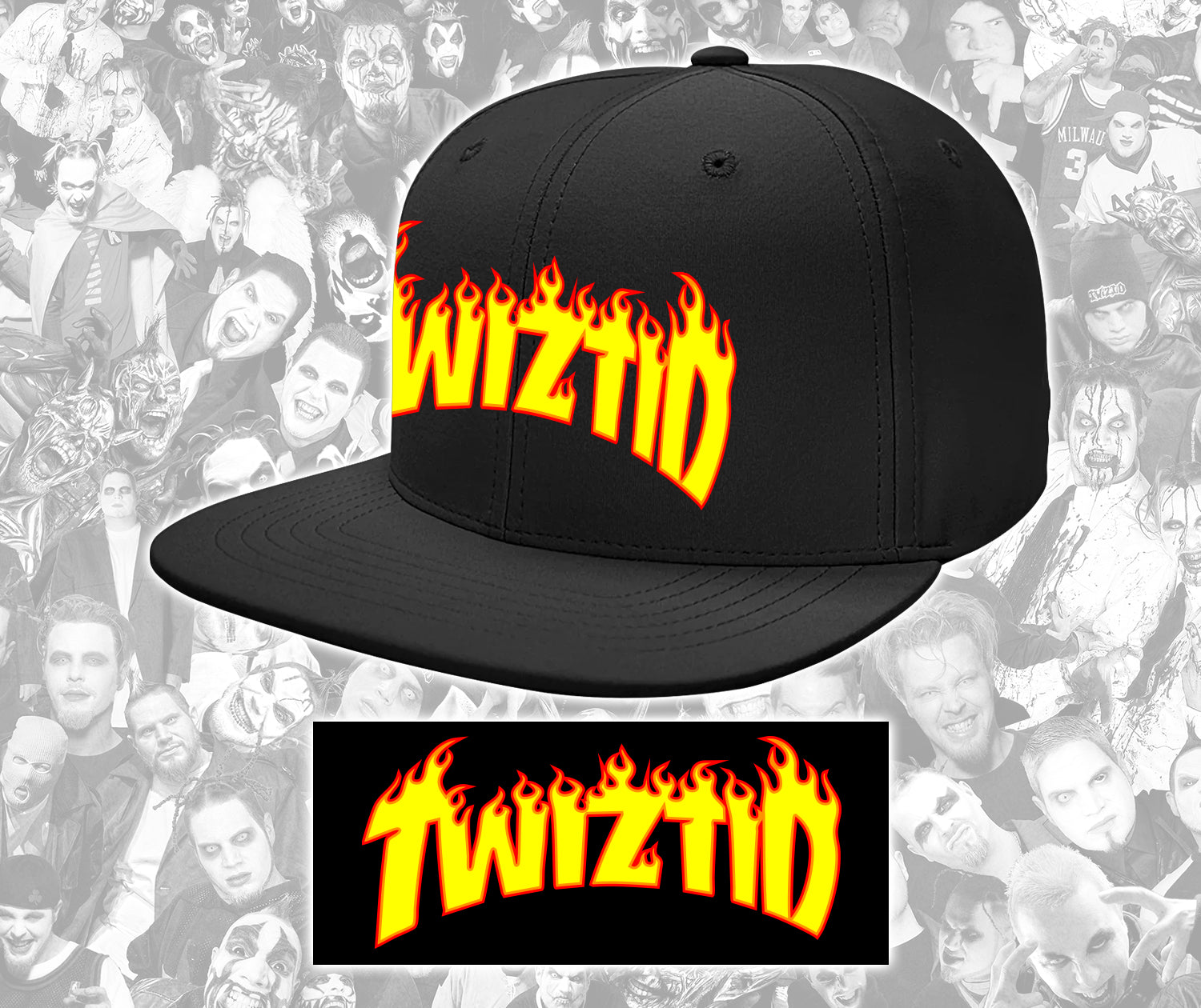 Twiztid Thrasher Logo Snapback – MNE Store