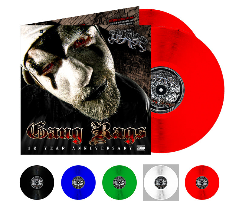 Blaze Ya Dead Homie "Gang Rags: 10th Anniversary Edition" Vinyl