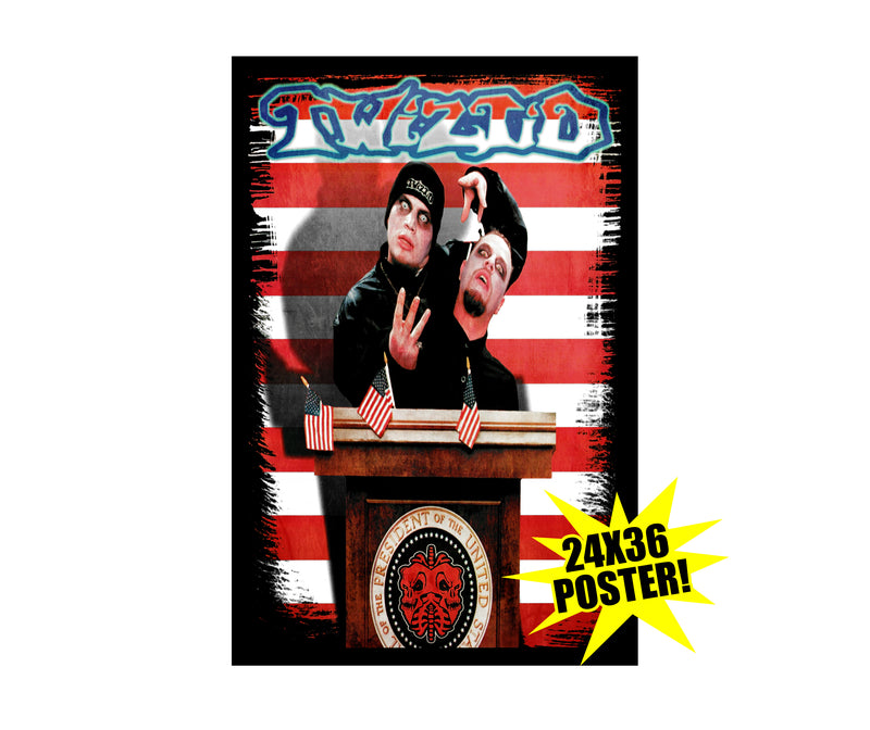 Twiztid Throwback Cryptic Collection Podium 24x36 Poster