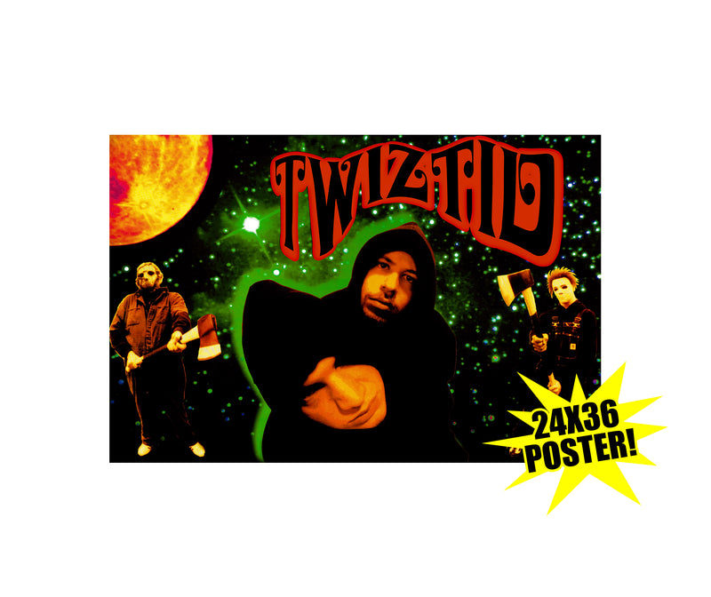 Twiztid Old School Serial Killaz Outer Space 24x36" Poster