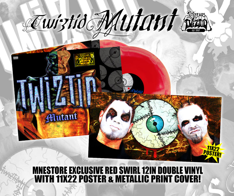 Twiztid "Mutant (Vol 2)" 25 Years of Twiztid Edition Vinyl Record MNEStore Variant