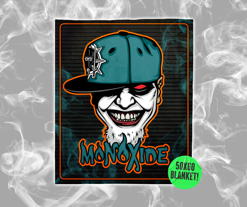Monoxide Grin 50x60" Blanket