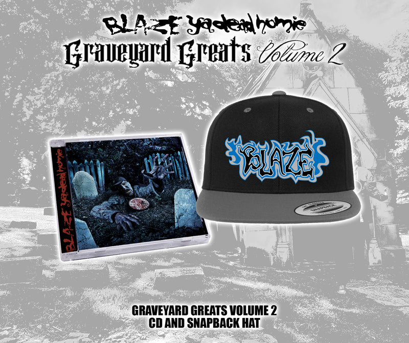 Blaze Ya Dead Homie "Graveyard Greats: Volume 2" CD & Snapback Bundle