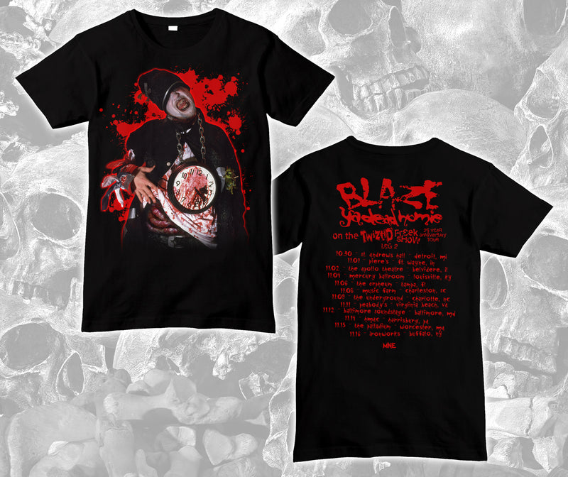 Blaze OG Guts Freek Show Tour *LEG 2* Shirt