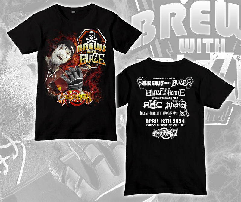 Brews With Blaze Event Shirt