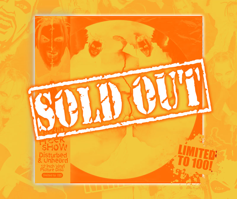 Twiztid "Freek Show: Disturbed & Unheard" Printed Photo Vinyl "Lightning" Variant