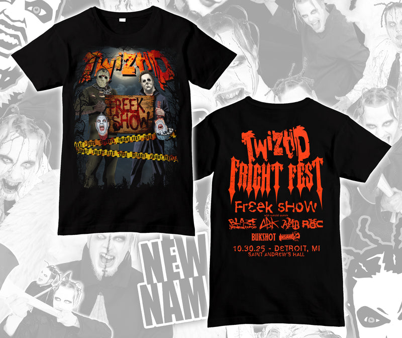 Fright Fest 2025 Serial Killers Shirt