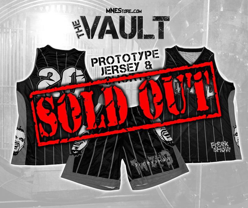 THE VAULT: Twiztid "Freek Show" Basketball Jersey & Shorts Prototype