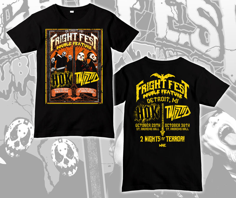 Fright Fest Double Feature Event Shirt