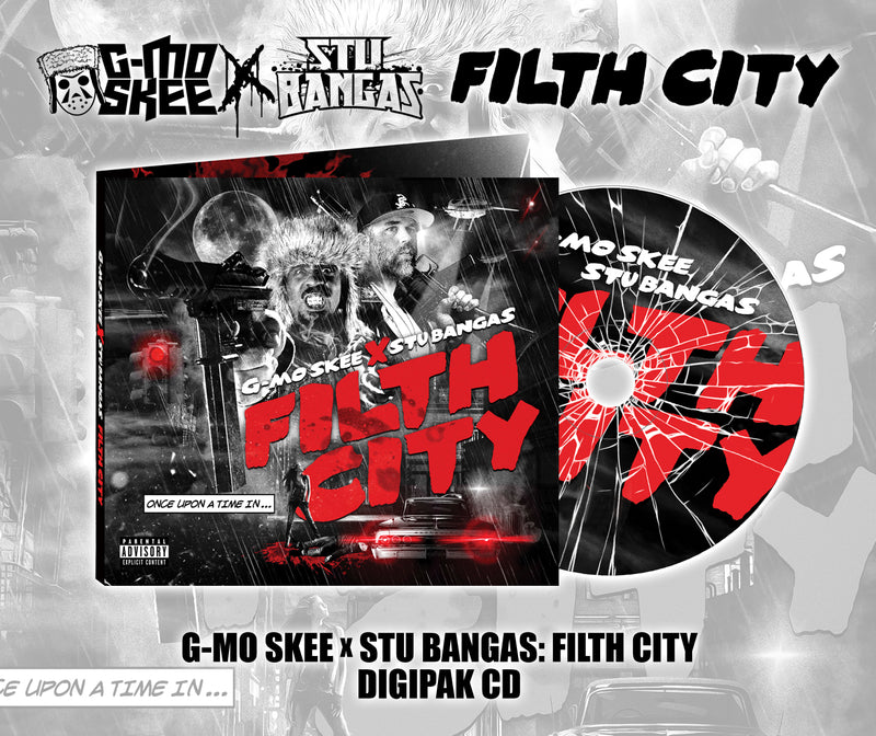 G-Mo Skee x Stu Bangas "Filth City" CD