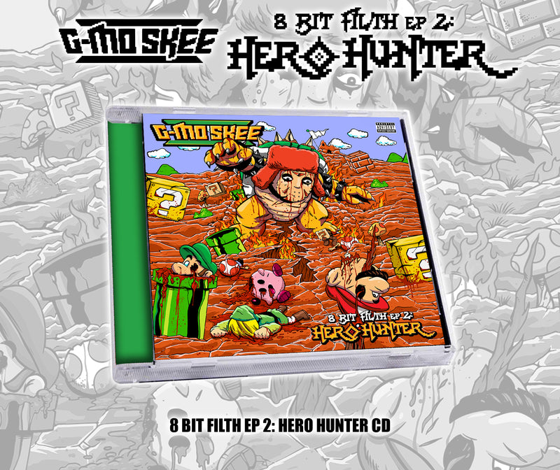 G-Mo Skee "8 Bit Filth EP 2: Hero Hunter" CD