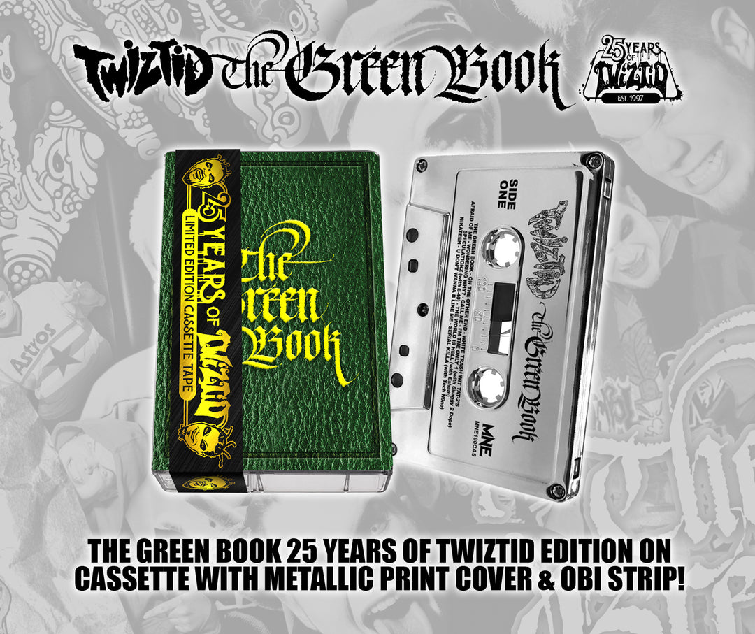 Sealed The Green 2024 Book Twiztid 25th Anniversary Silver Cassette