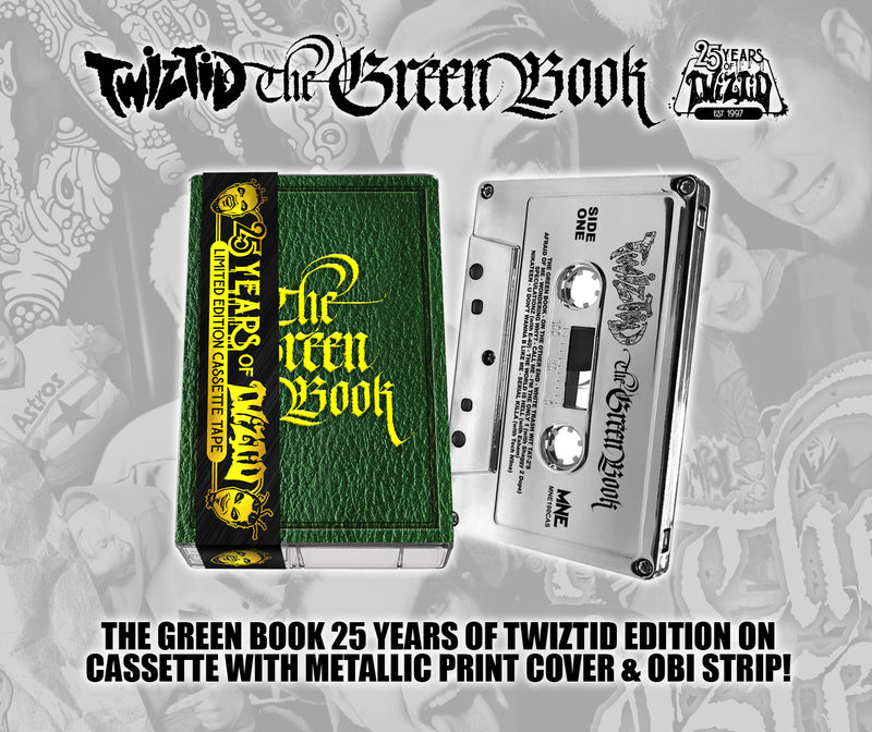 Twiztid "The Green Book" 25 Years of Twiztid Edition Cassette