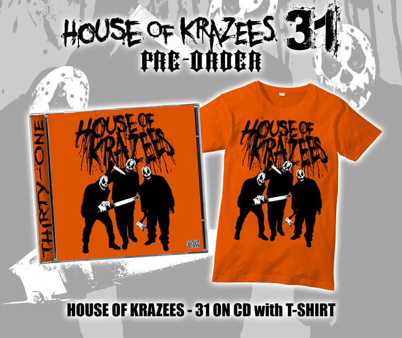 House of Krazees "31" CD & Shirt Bundle