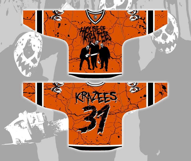 House of Krazees "31" Sublimated Hockey Jersey