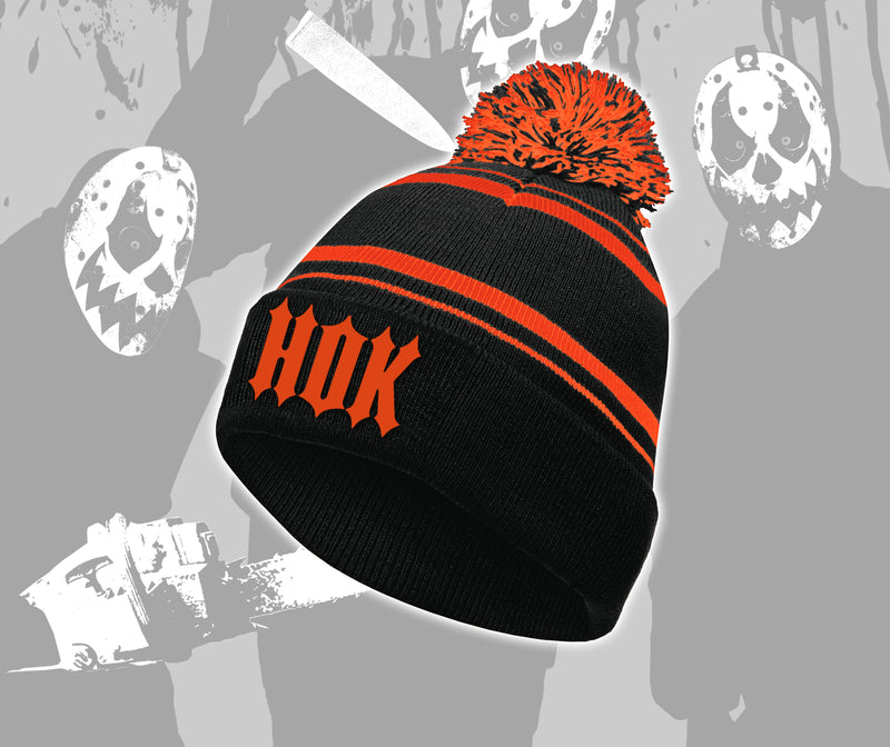 House of Krazees "HOK" Logo Puff Ball Hat