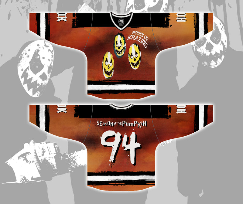 HOK Season of the Pumpkin Sublimated Hockey Jersey