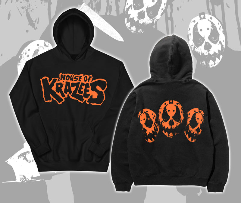 House of Krazees 3 Masks Pullover Hoodie