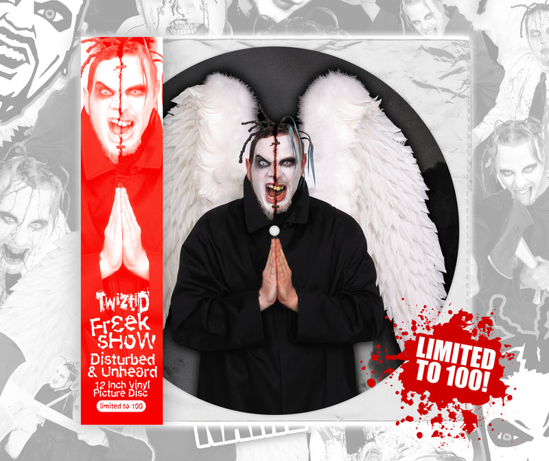 Twiztid "Freek Show: Disturbed & Unheard" Printed Photo Vinyl "Praying" Variant