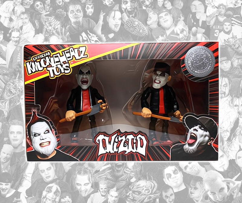 Twiztid Knuckleheadz Toys Madrox and Monoxide Red Variant 2 Pack