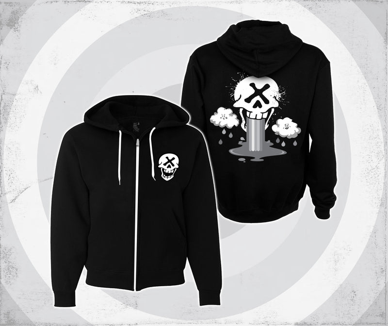 Madrox "Great Skull" Graybow Zip-Up Hoodie