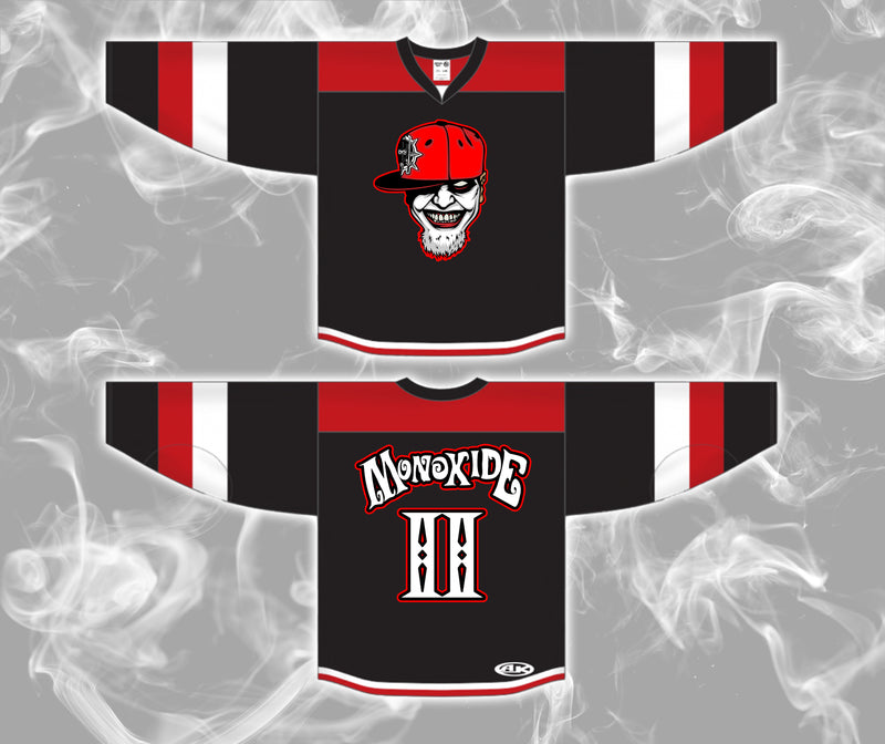 Monoxide Grin "The Chainsmoker II" Embroidered Hockey Jersey