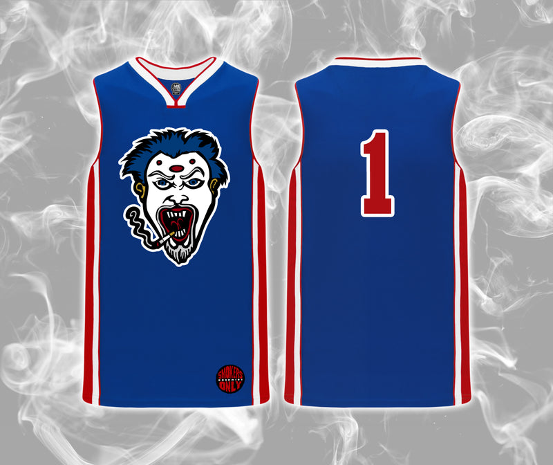 Monoxide OG Chainsmoker Throwback Sublimated Basketball Jersey