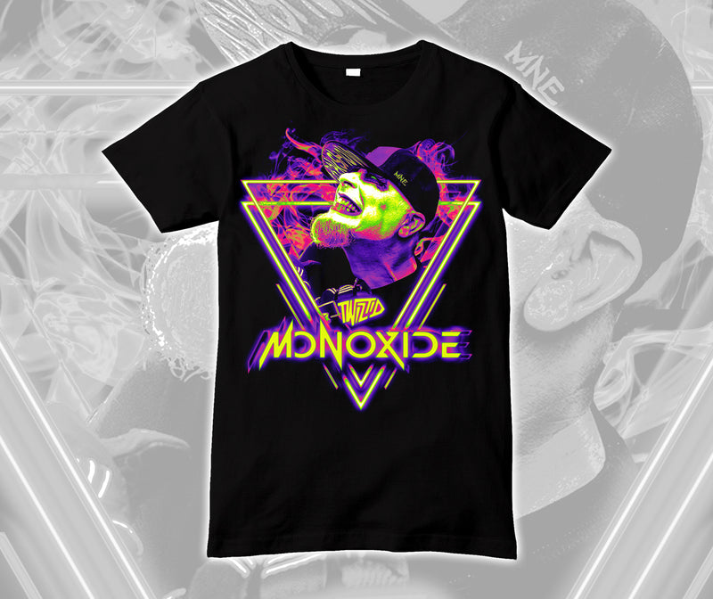 Monoxide Neon Triangles Shirt