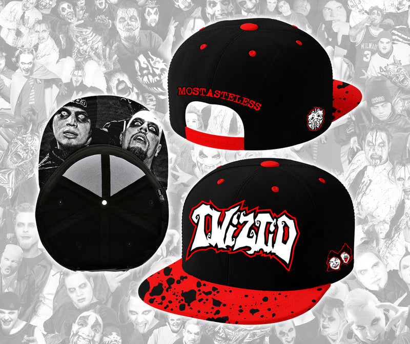 Twiztid Black & Red  "Mostasteless" Snapback with Under Brim Photo