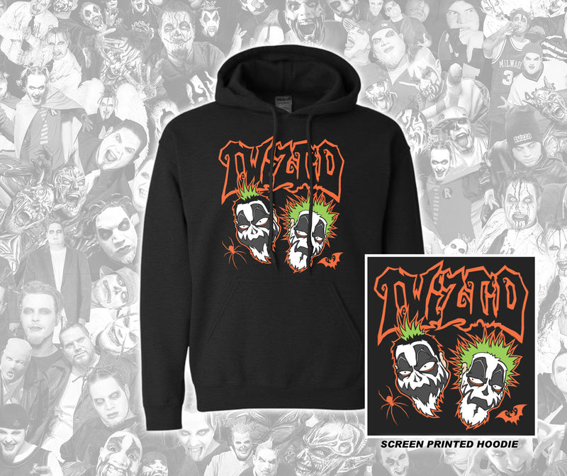 Twiztid 2025 Cartoon Faces Pullover Hoodie