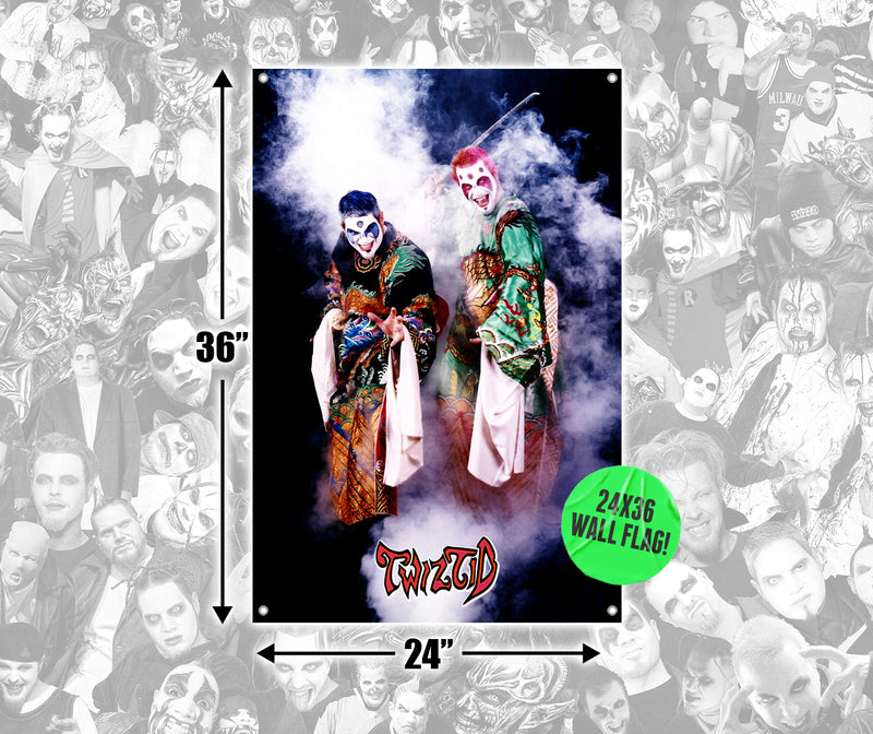 Twiztid Cryptic Collection 3 Cover 24x36" Flag