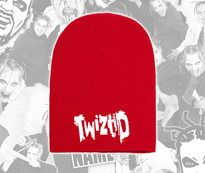 Twiztid Red Beanie With White Freek Show Logo