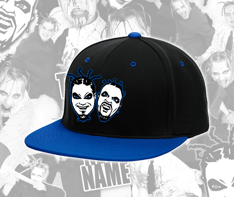 Twiztid Black & Blue Freek Show Faces Snapback