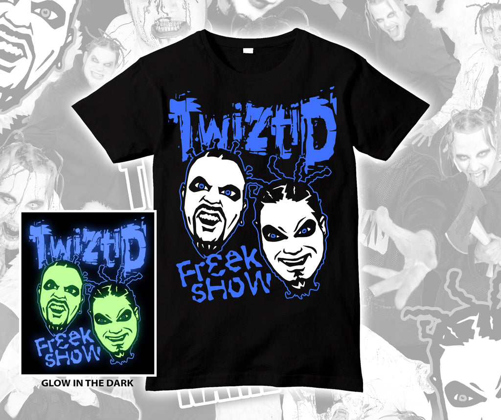 Twiztid Glowing Blue Faces Shirt – MNE Store