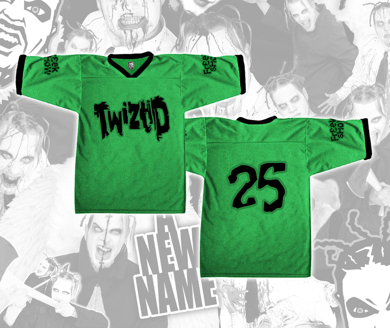 Green & Black Freek Show Legacy Football Jersey