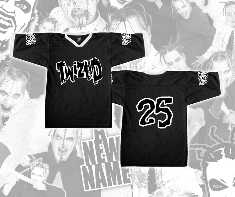 Black & White Freek Show Legacy Football Jersey