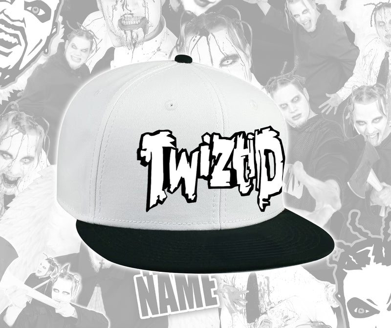 White & Black Freek Show Era Logo Snapback