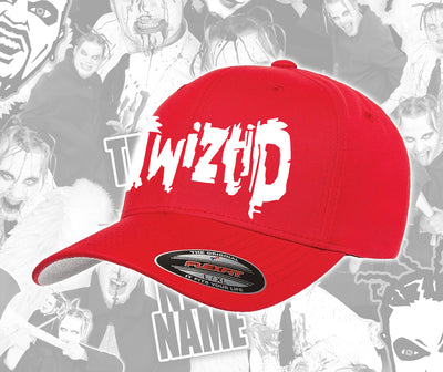 *WEEKEND ONLY* Twiztid Red and White Freek Show Logo Hat