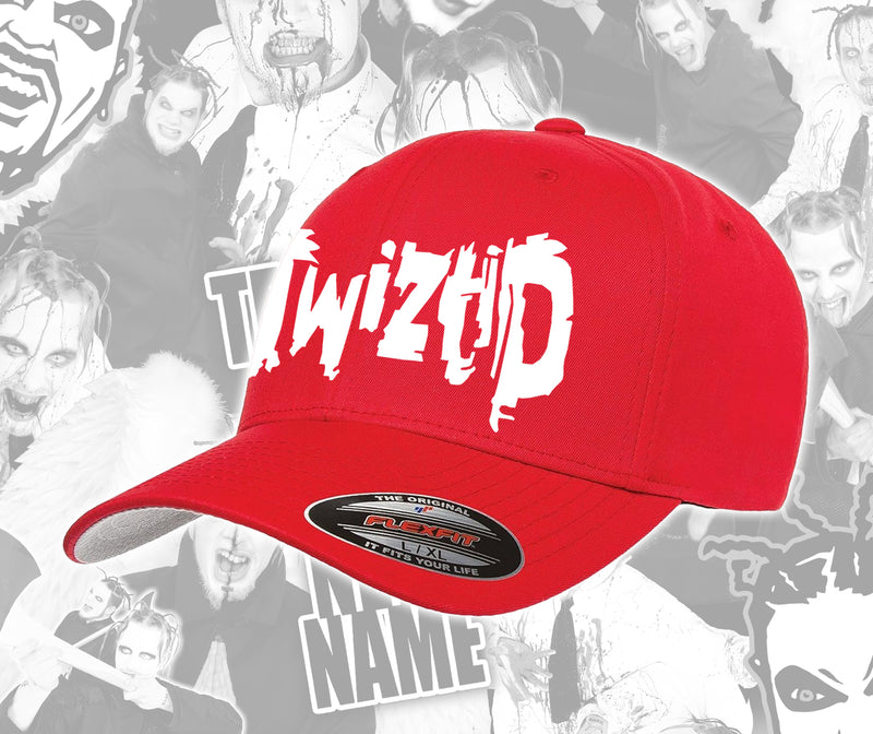 *WEEKEND ONLY* Twiztid Red and White Freek Show Logo Hat
