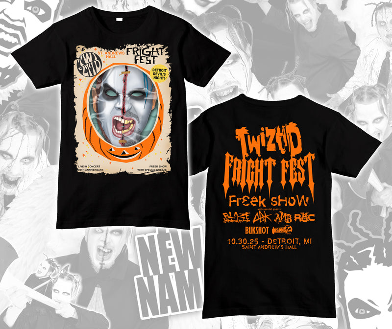 Fright Fest 2025 Mask Event Shirt