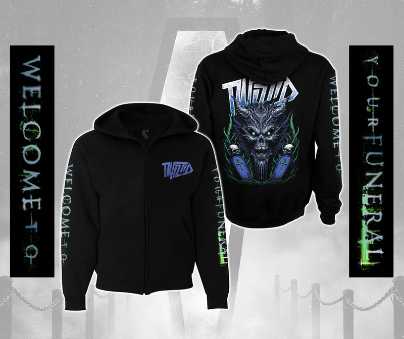 Twiztid Grave Demon Zip-Up Hoodie