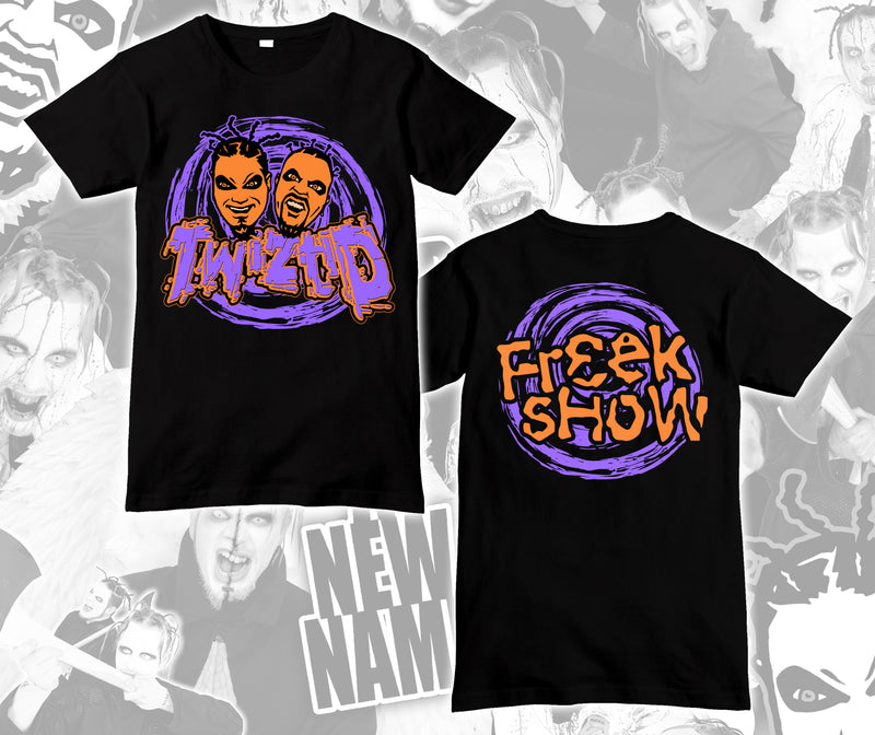 Twiztid Halloween Freek Show Spiral Shirt