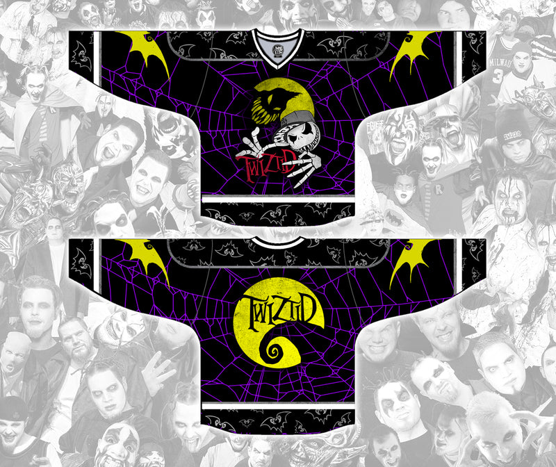 Twiztid Nightmare After Twiztmas Sublimated Hockey Jersey