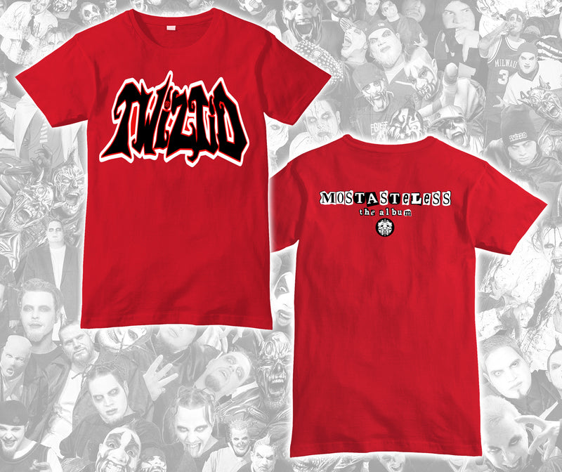 Twiztid Red OG Mostasteless Logo Shirt