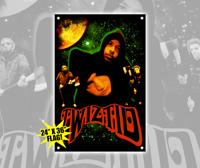 Twiztid Serial Killaz Outer Space 24x36" Flag